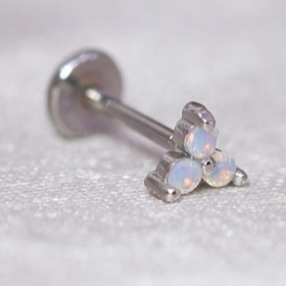 Elegant Silver flat back studs